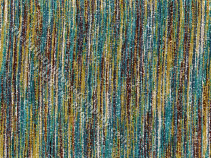 (image for) Miniature Two Sided Striped Green Area Rug by PRD Miniatures 10.75" x 7.75"