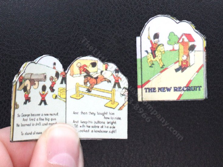 (image for) Miniature Children's Book: The New Recruit
