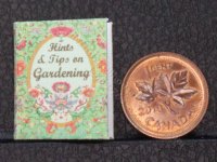 (image for) Miniature Book: Hints and Tips on Gardening
