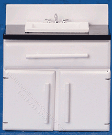 (image for) Miniature Sink with Black Counter Top