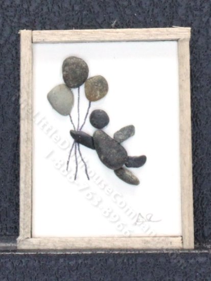 (image for) Dollhouse Miniature Balloons Pebble Art by Amy Robinson