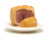 (image for) 1/2 Scale Miniature Sliced Pork Pie by Charlotte Willmott
