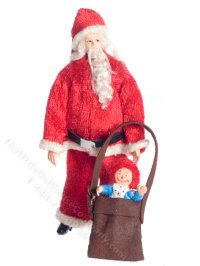(image for) 1:24 Scale Santa Doll