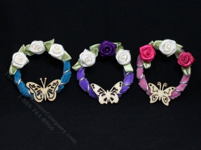 (image for) Miniature Spring Wreath for Dollhouses (1pc)