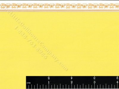 (image for) Mini Mini Dots/Bear Pattern Miniature Wallpaper for Dollhouses