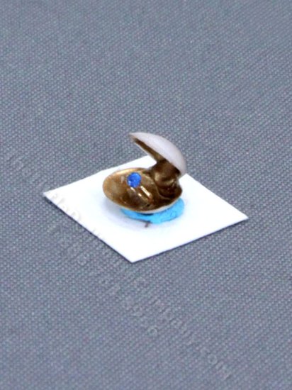 (image for) Miniature Diamond Ring & Seashell Case by Cheryl Warder