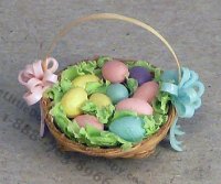 (image for) Eggs in a Basket Holiday Decorations