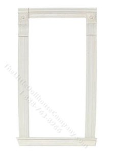 (image for) Miniature Window Frame for Dollhouses (2pc)