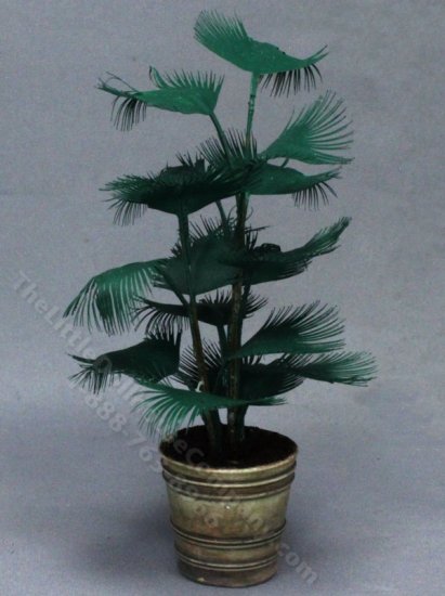 (image for) Miniature Fan Palm in a Pot for Dollhouses