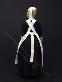 (image for) As Is Vintage Miniature Victorian Maid Doll by Jill Nix for Dollhouses