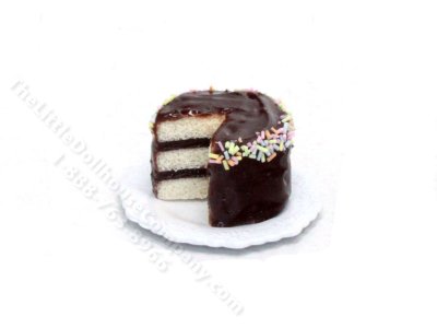 (image for) Miniature Celebration Cake for Dollhouses