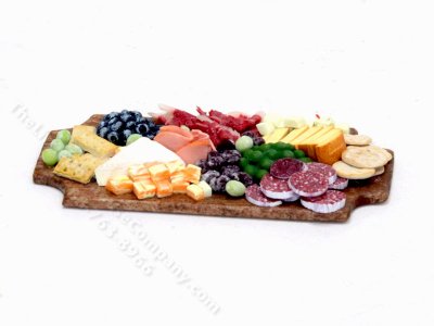 (image for) Miniature Charcuterie Board Wedges by Brendalyn Mackey