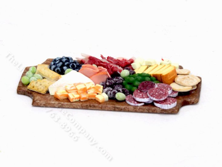(image for) Miniature Charcuterie Board Wedges by Brendalyn Mackey