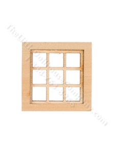 (image for) Miniature 9-Light Square Window