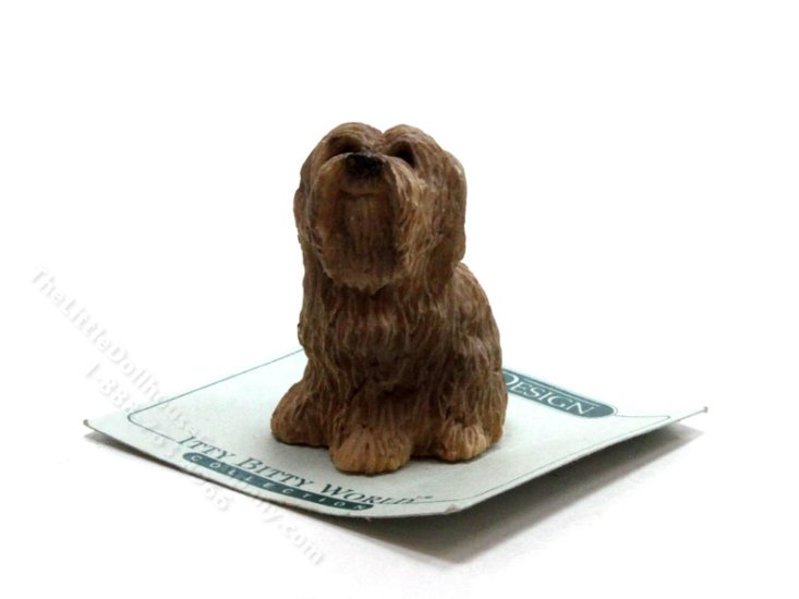 (image for) Miniature Lhasa Apso for Dollhouses