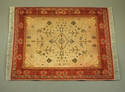 (image for) Dollhouse Miniature Carpet 17th Century