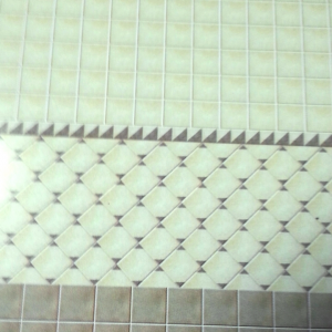 (image for) Peel'n'Stick Floor and Wall Tiles, Taupe 11X16"