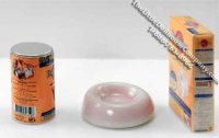(image for) Dollhouse Scale Model Dog Food Set with Bowl