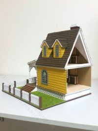 (image for) Quarter Scale Jasmine 2 Gothic Victorian Cottage Kit