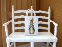 (image for) Miniature Peter Rabbit Paper Bag for Dollhouses