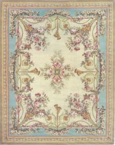 (image for) Carpet - Light Blue and Beige