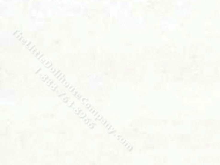 (image for) Dollhouse Scale Model White Carpet 12"x14"