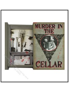 (image for) Miniature Secret Book - Murder in the Cellar Kit