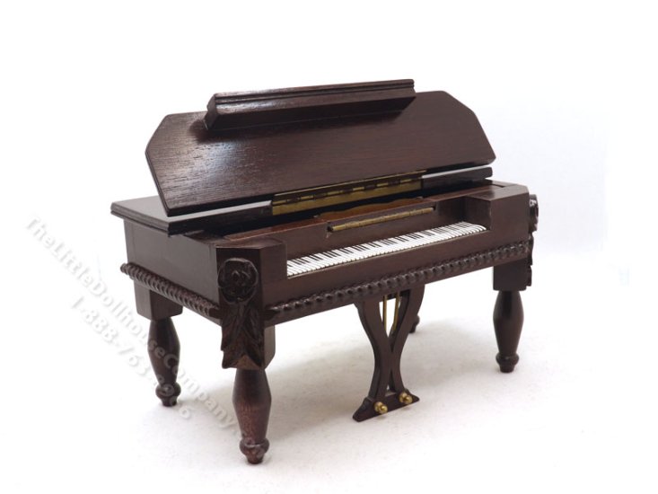 (image for) Miniature Grand Piano Dollhouses