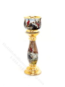 (image for) Miniature English Hunt China Jardinier by Rachel Munday