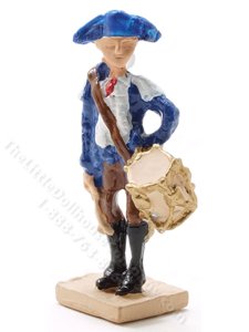 (image for) Miniature Drummer Figurine for Dollhouses