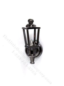 (image for) Miniature Battery Operated Carriage Lamp w wand for Dollhouses