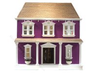 (image for) Assembled and Finished Vivian Mansion Laser Cut Dollhouse