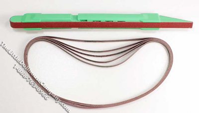 (image for) Very Fine 320 Grit Sanding Stick Kit with 5 Spare Sanding Belts