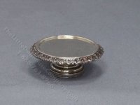 (image for) Miniature Sterling Silver Pedestal Tray for Dollhouses