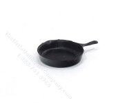(image for) Miniature Black Small Frying Pan For Dollhouses