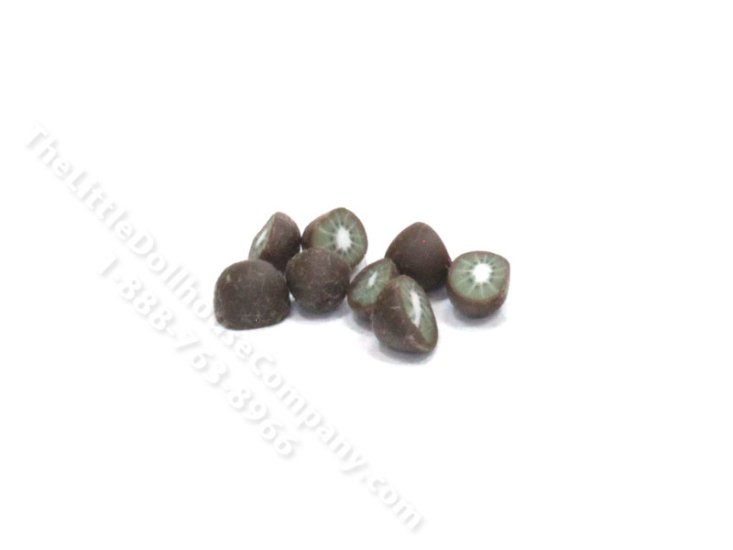 (image for) Miniature Half Kiwi for Dollhouses (1/pk)