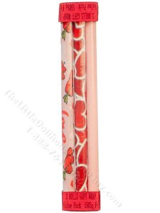 (image for) Miniature Valentine's Wrapping Paper Set for Dollhouses