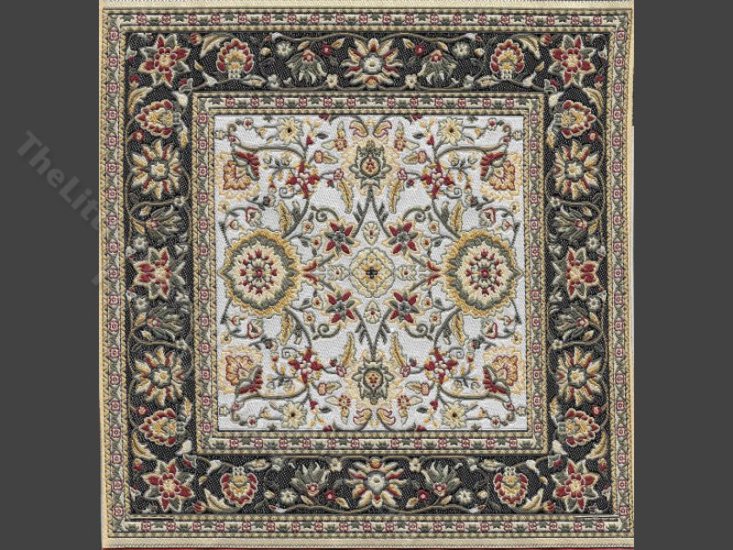(image for) Square Woven Rug for your Dollhouse