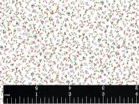 (image for) Dollhouse Scale Model Wallpaper Small Floral Pattern