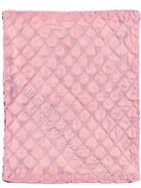 (image for) Miniature Handmade Quilt for Dollhouses - Hearts on Blue