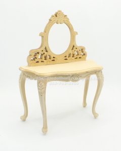 (image for) Miniature Unfinished Vanity Table