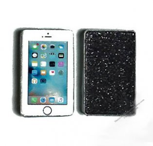 (image for) Dollhouse Scale Model Black Cell Phone