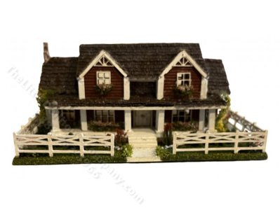 (image for) 1:144 Scale Ranch House Kit