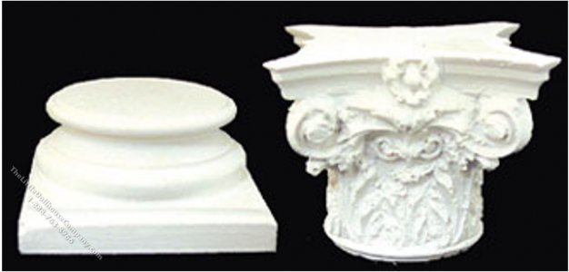 (image for) Dollhouse Scale Model Column Set