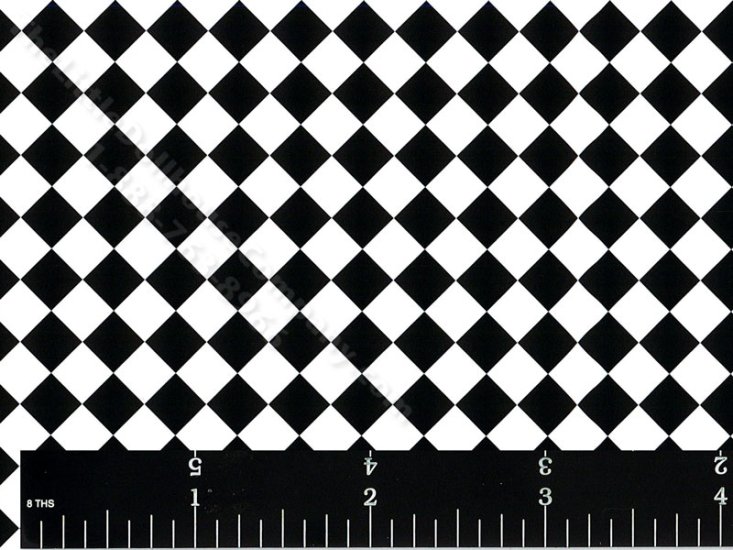 (image for) 1/4" Diamond Pattern Miniature Wallpaper for Dollhouses