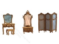 (image for) 1:48 Scale Victorian Dressing Room Dollhouse Furniture