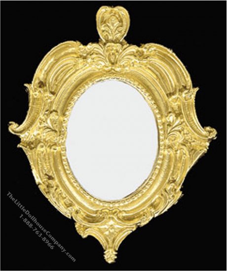 (image for) Miniature Mirrored Frame For Dollhouses