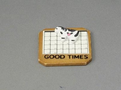 (image for) Dollhouse Miniature Wall Calendar