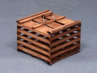 (image for) Handmade Miniature Poultry Crate for Dollhouses