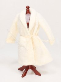 (image for) Miniature Cream Terry Cloth Robe by Judith Blondell